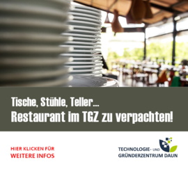 Restaurant TGZ – Nachpächter gesucht